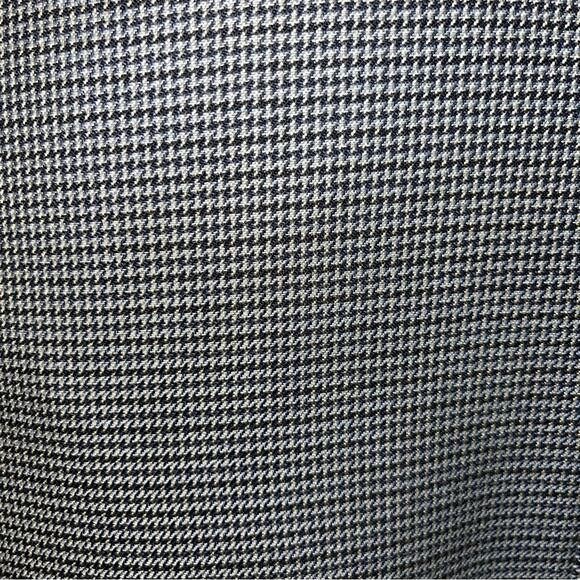 HART SCHAFFNER MARX Black and Blue Houndstooth Sport Coat Blazer Jacket 42L - Picture 10 of 14